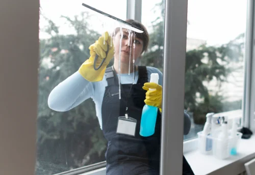 Nettoyage de vitres intérieures et extérieures à Sain-Bel